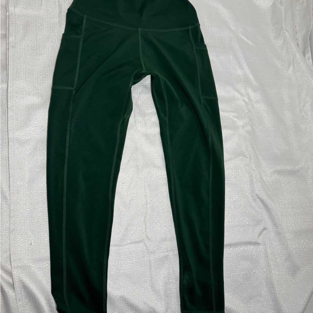 Colorfulkoala Green High-Waist Leggings | Women’s Medium